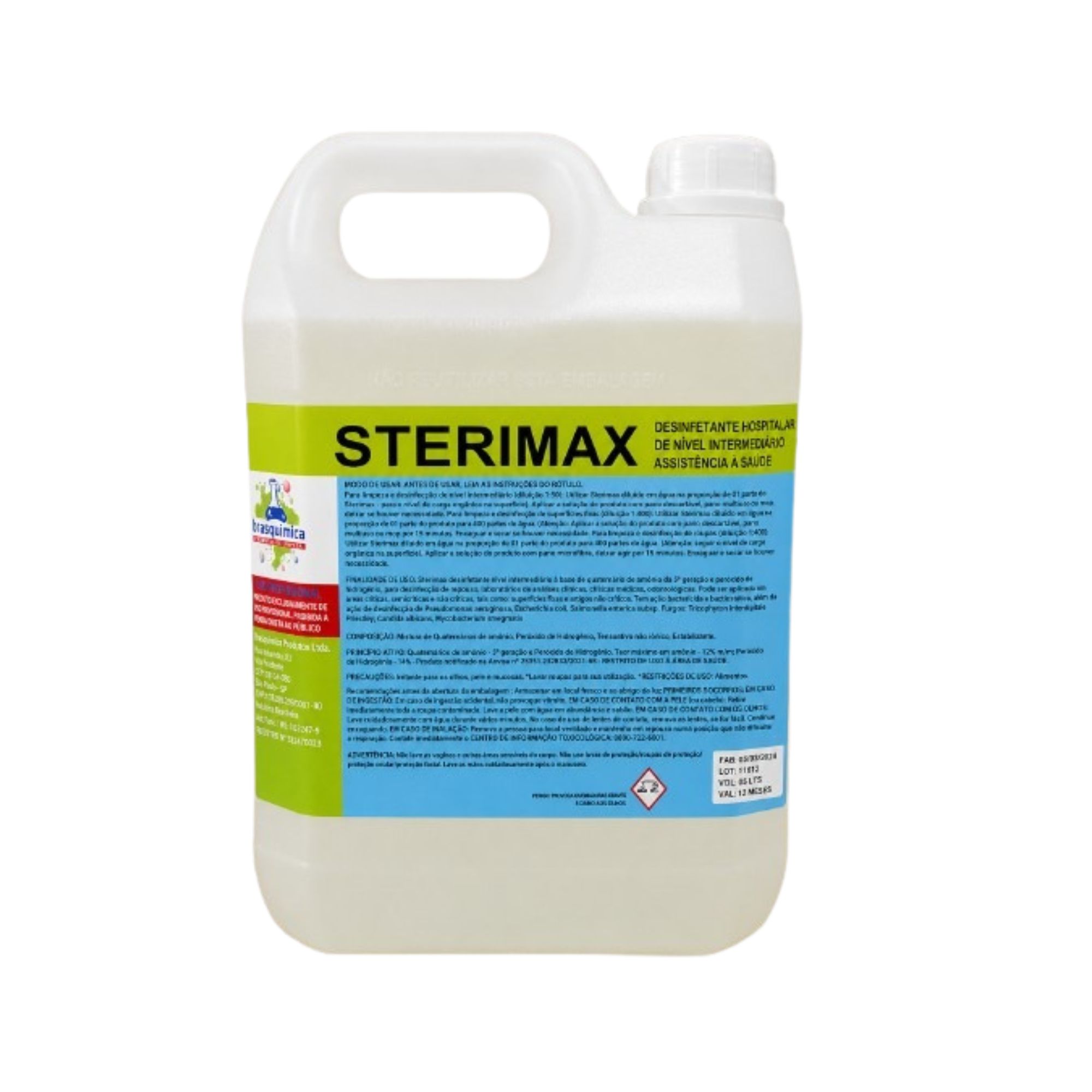 Sterimax — Desinfetante Brasquímica